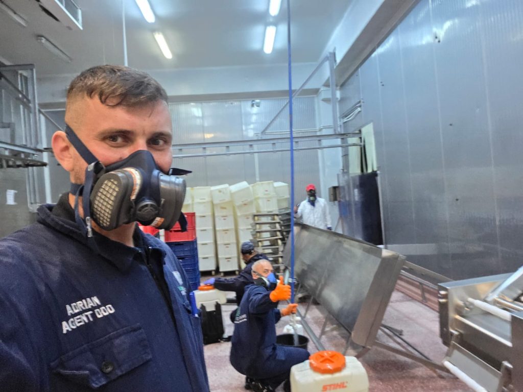 Specialisti ddd surprinsi in timpul unei interventii